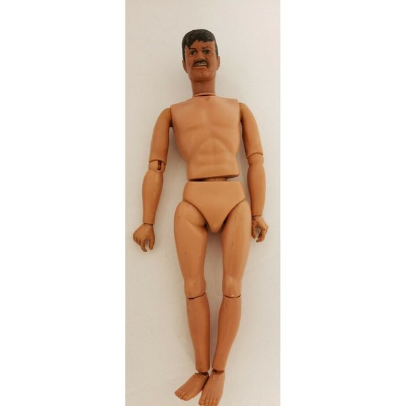 Butch Cavendish, Marx Lone Ranger 10" naked w. accessories, 1973,vintage (RK03) - Picture 2 of 5